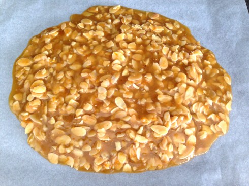 Orange and Dark Chocolate Florentines 